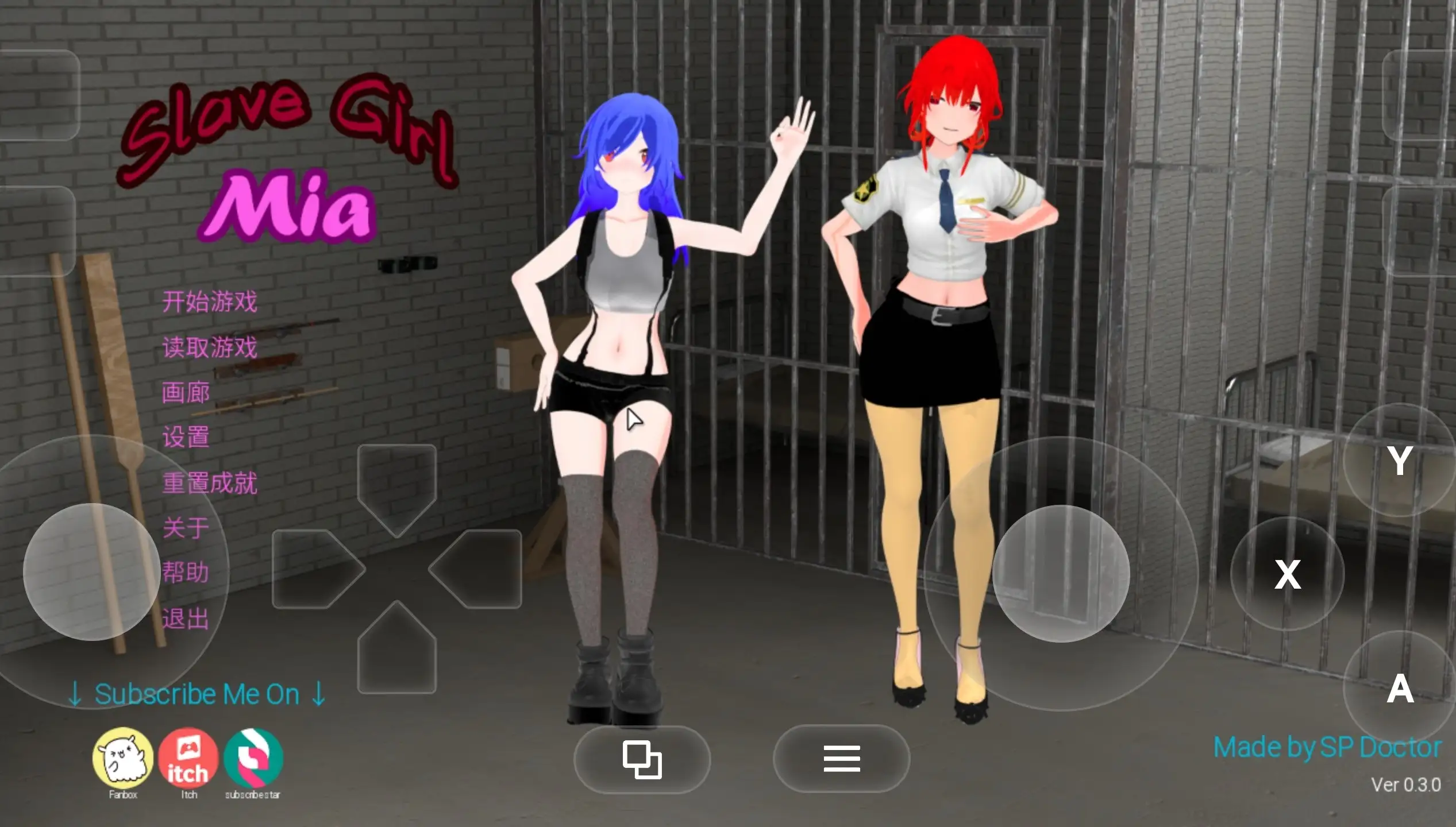 【SLG/官中/打屁股】奴隶女孩米娅 Slave Girl Mia.V0.3.1 官中版【PC+安卓/5.51G】