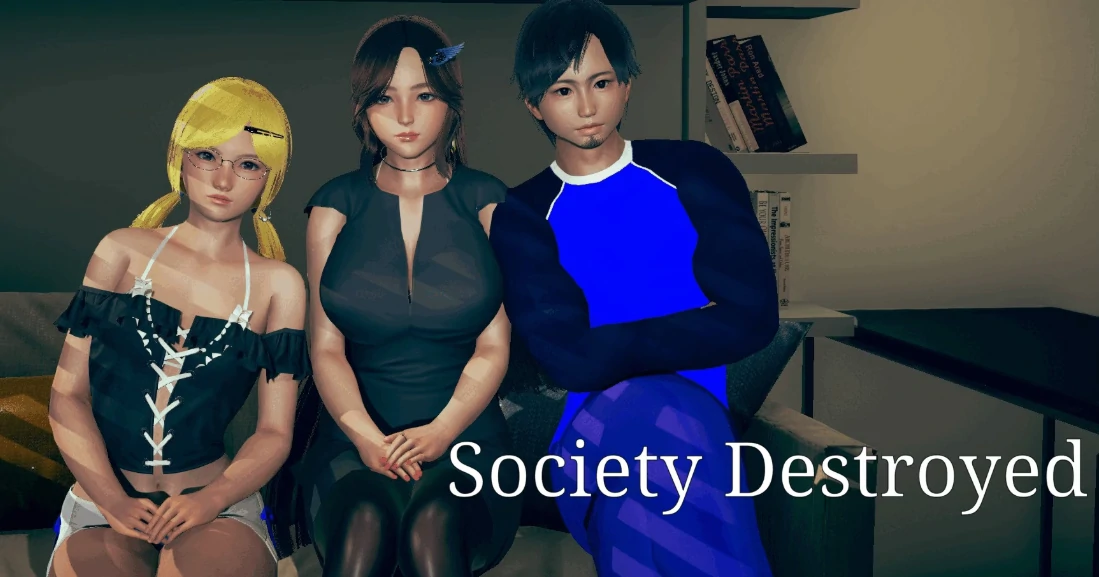 【亚洲SLG/汉化/动态】社会被摧毁v1.2 AI版【安卓/3.1G/更新】(别名：社会毁灭)Society Destroyed [v1.2]